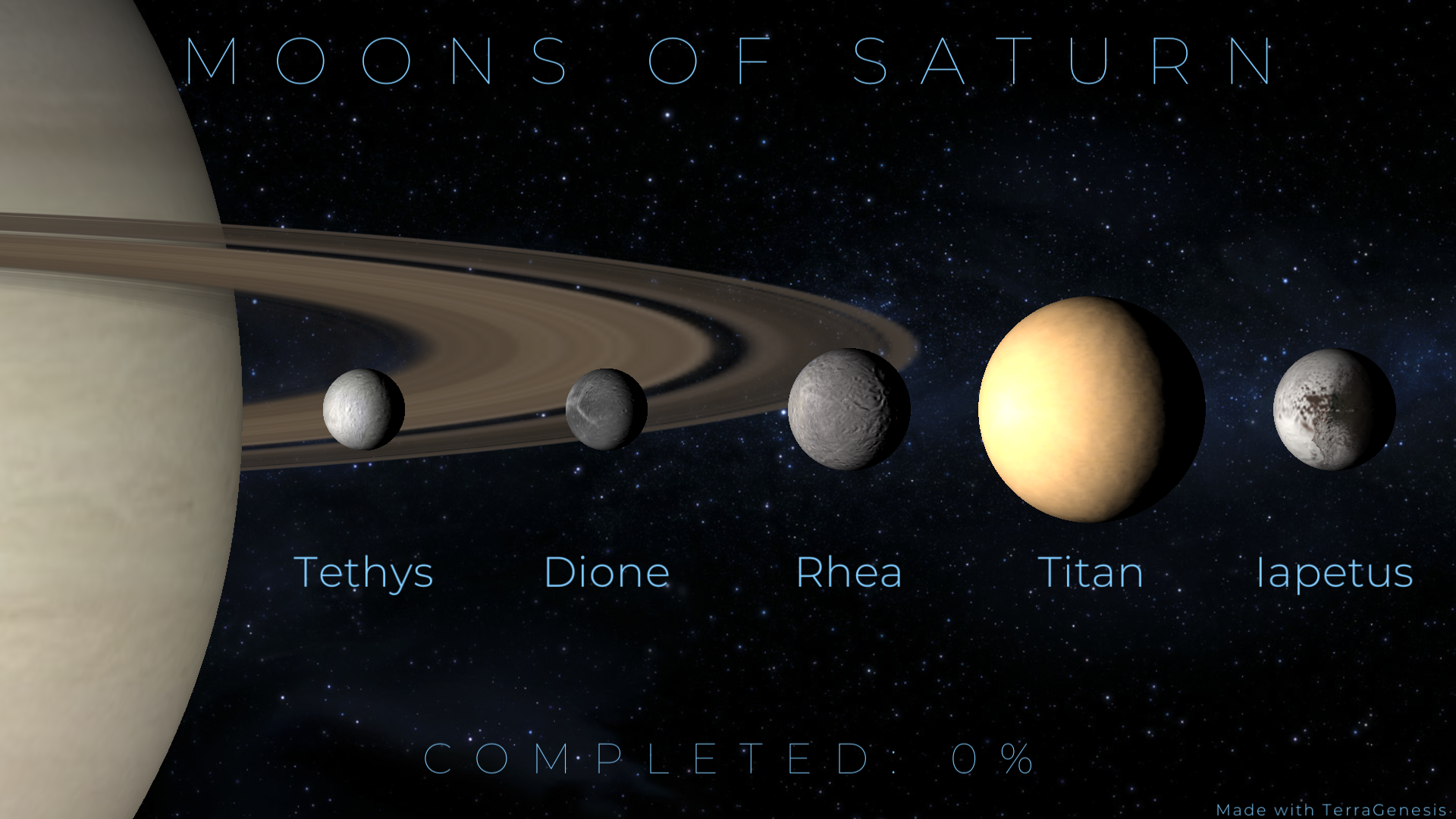 Moons of Saturn TerraGenesis Wiki Fandom