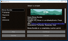Presetmenu