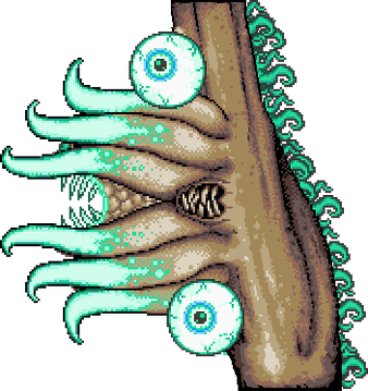 Wall Of Moon Lord Terraria Earth Mod Wiki Fandom