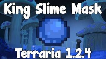 King Slime Mask Terraria Wiki Fandom