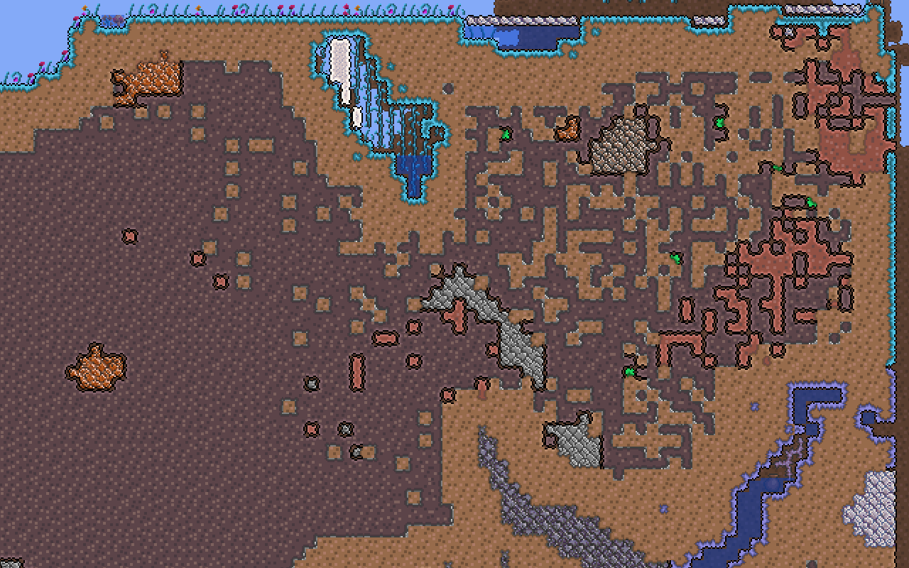 Image Corruption and Hallow in exJungle.png Terraria Wiki FANDOM