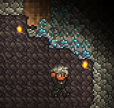 Diamante en una cueva