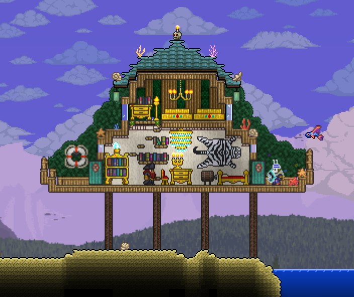 Terraria wiki. Террария Вики. Terraria Вики. Террария дом для пирата. Террария 1.2 дом.