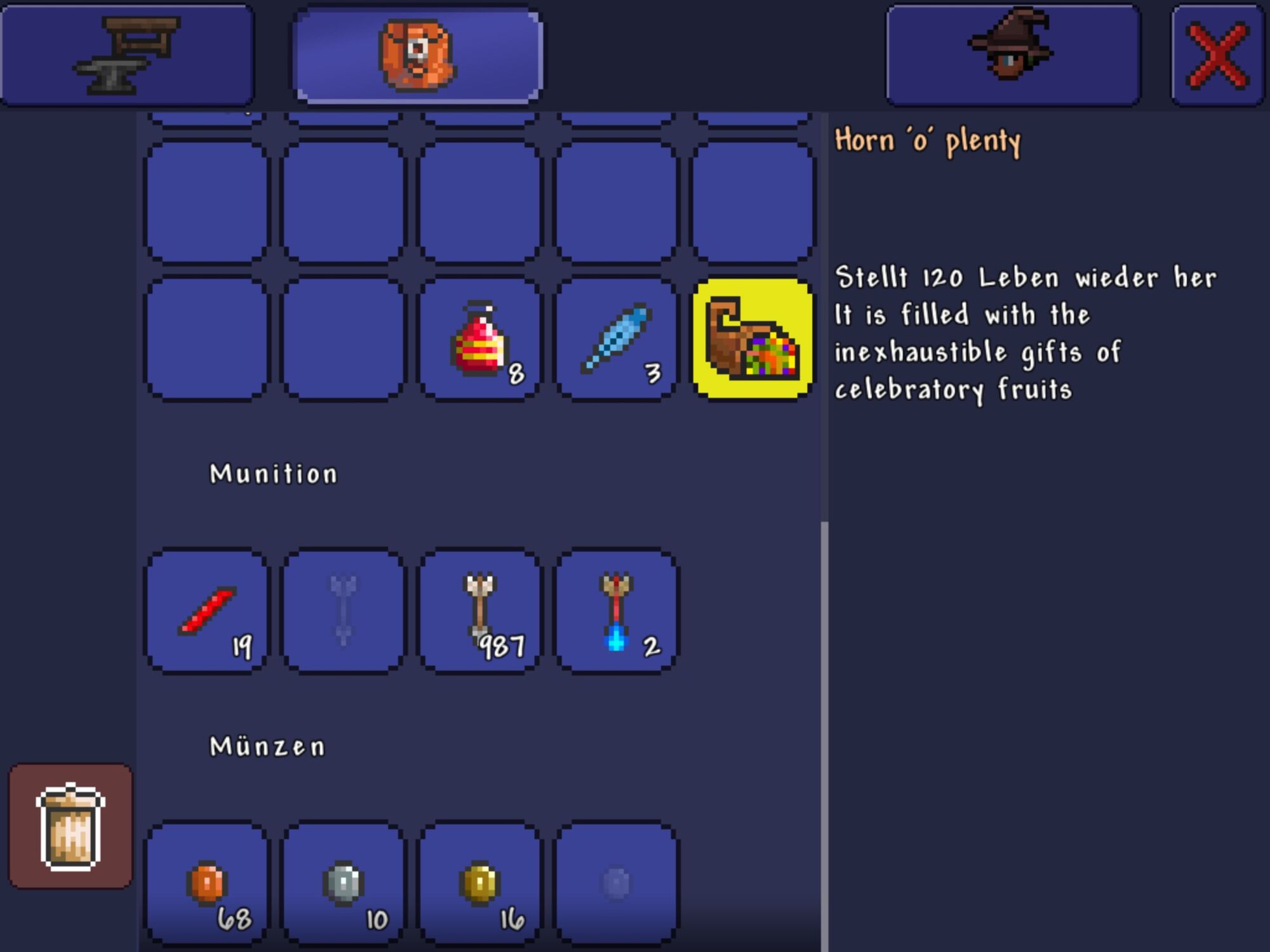 Megaphone Terraria Drop