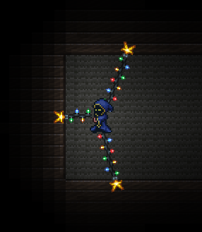Gancho de navidad luz