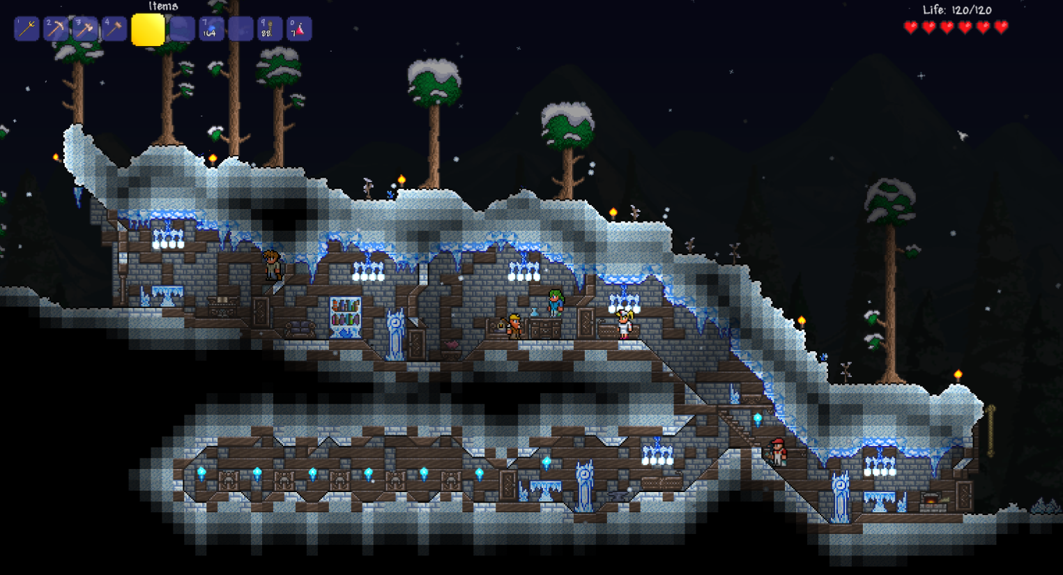 Terraria snow theme фото 9