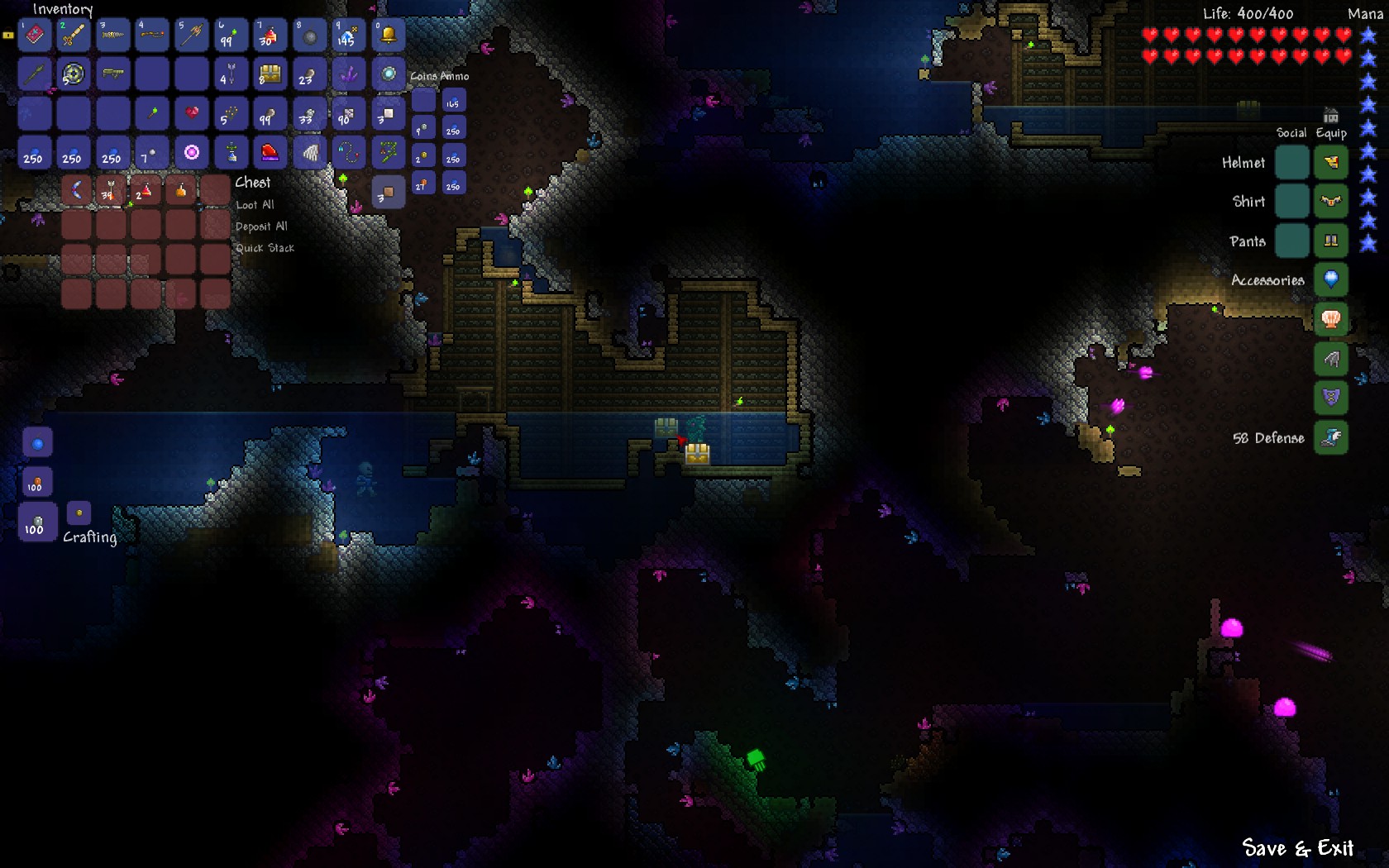 Image Glitched Underground Gold chest.jpg Terraria Wiki FANDOM