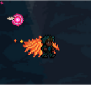 Terraria character larger.