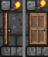 Torch shifted by door