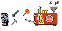 The car for creation of subjects.