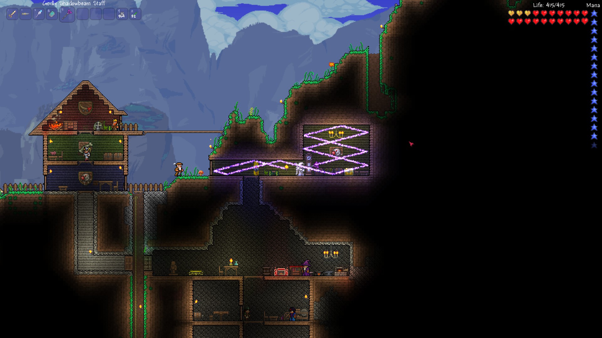 Shadowbeam Staff Terraria Wiki Fandom Powered By Wikia If this picture is y...