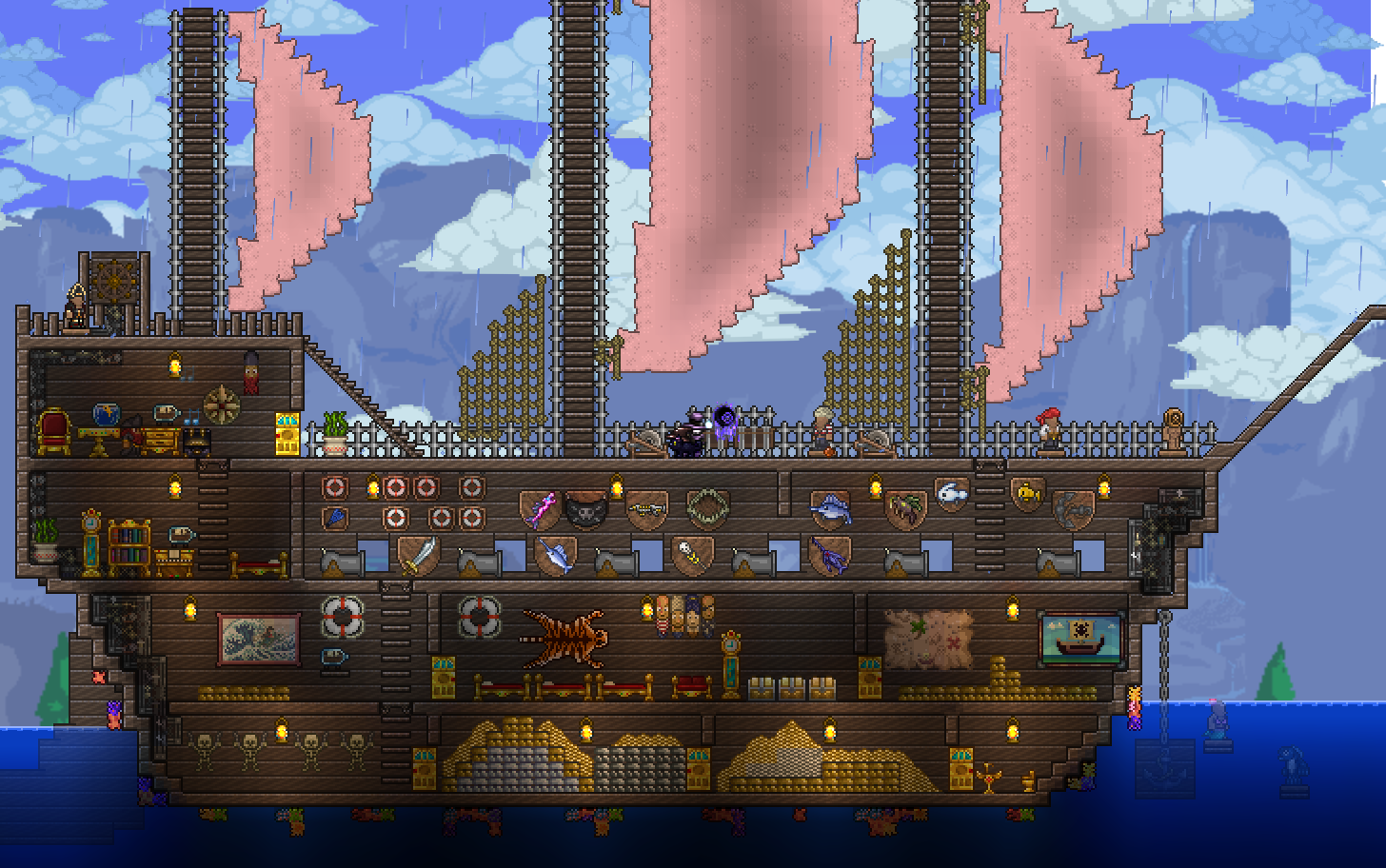 Terraria щит героя фото 16