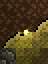Gusano dorado natural