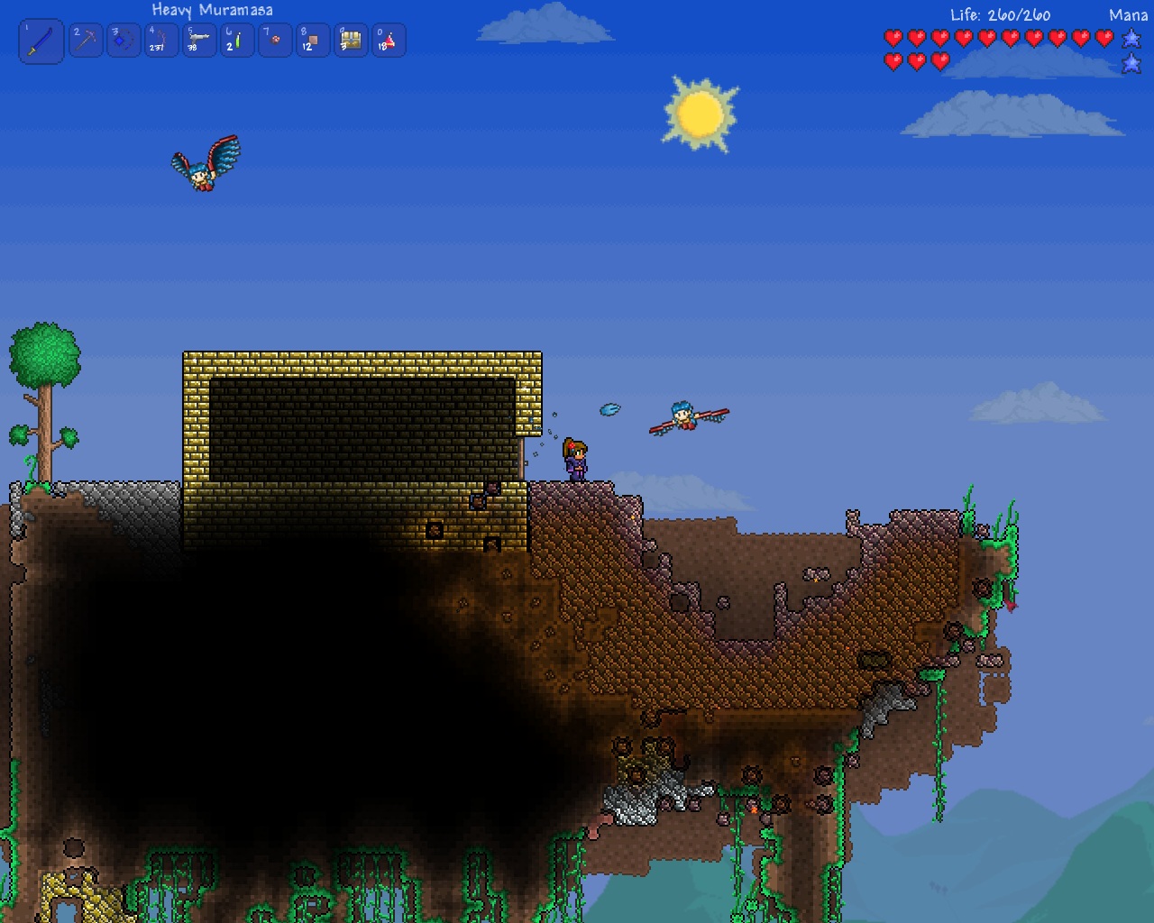 Кровать в terraria wiki