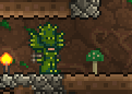 Green Mushroom natural