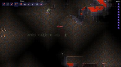 Terraria Massive Fall Damage!