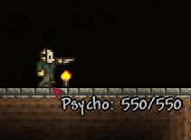 Psycho while attacking