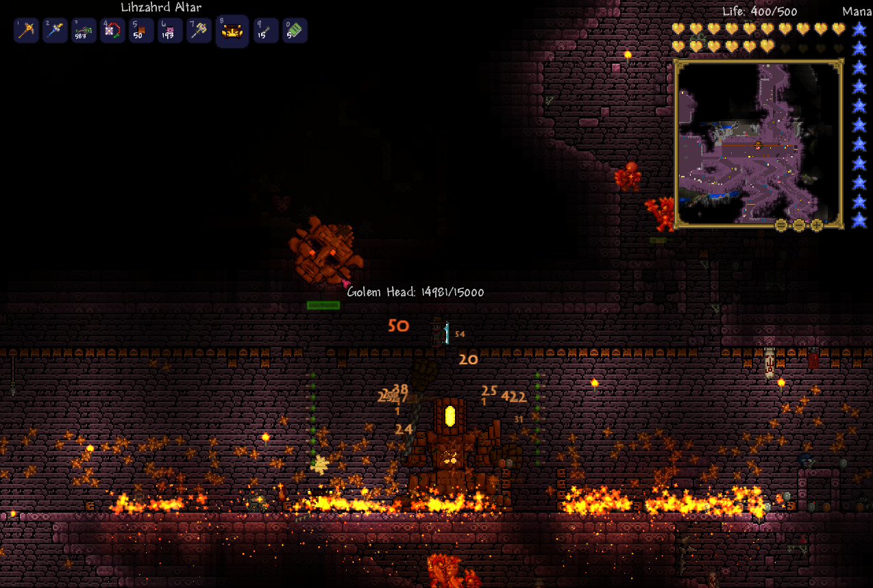 Terraria eye of golem фото 12