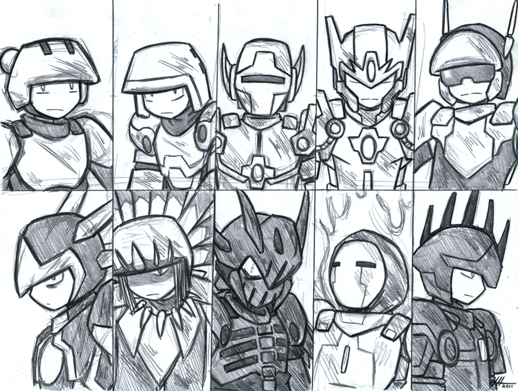 Image - All armors art.png | Terraria Wiki | FANDOM ...