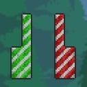 Weihnacht Candy Cane Blocks