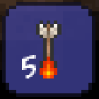 Flaming arrow