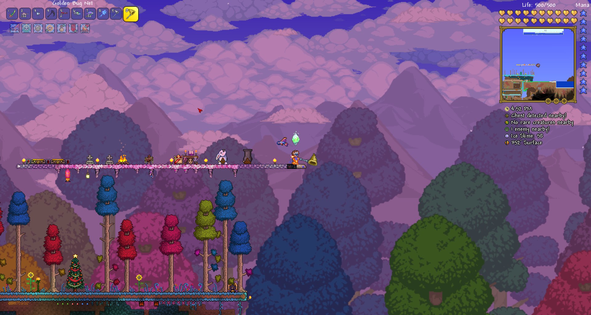 Golden bug net terraria