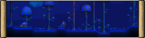 Terraria бирюзовый гриб