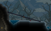 Spooky hook in use