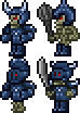 Blue Armored Bones