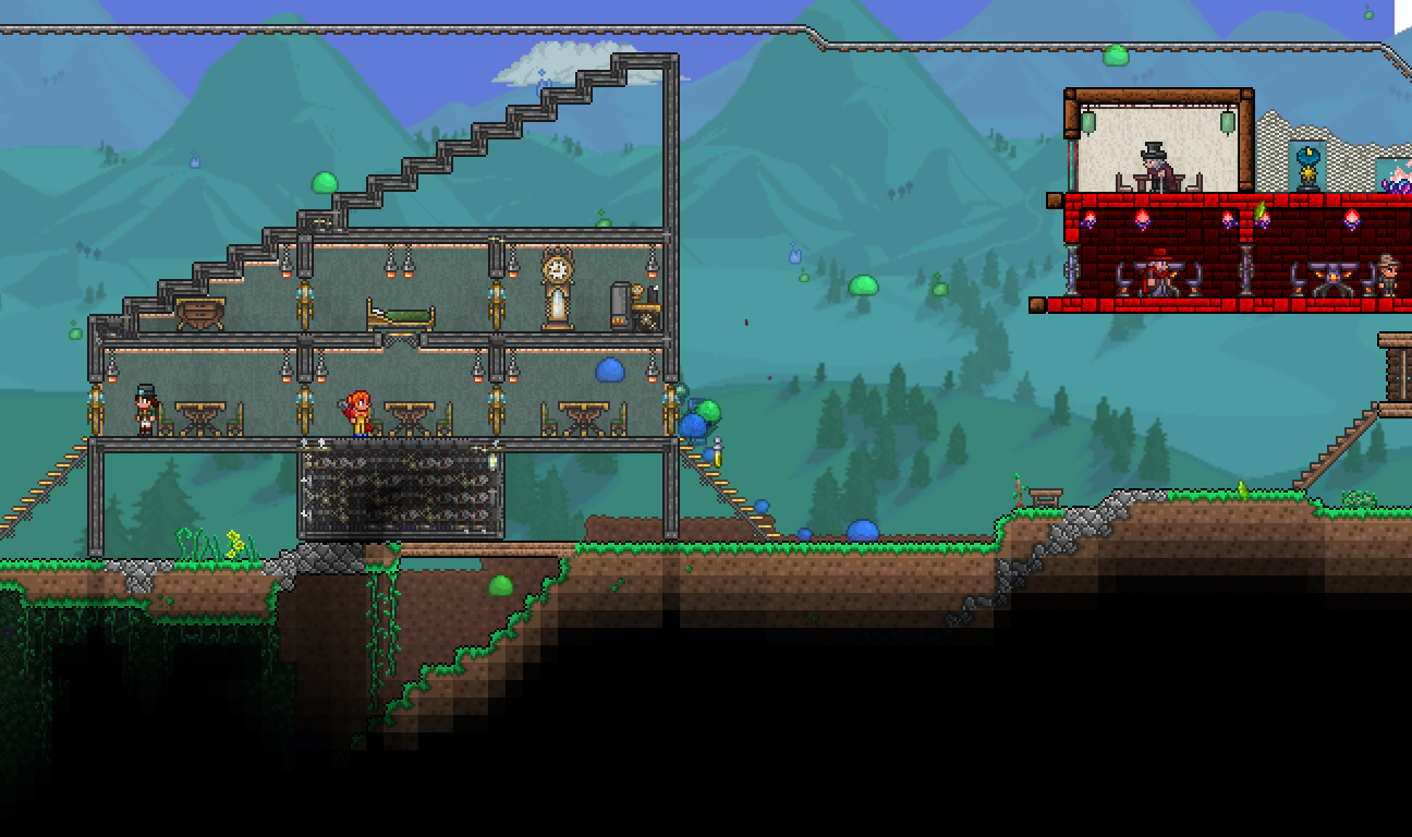 4. террария плей. слизни падают с неба террария. слизнепад террария. новый босс террария 1.