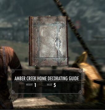 Amber Creek Home Decorating Guide The Elder Scrolls Mods Wiki