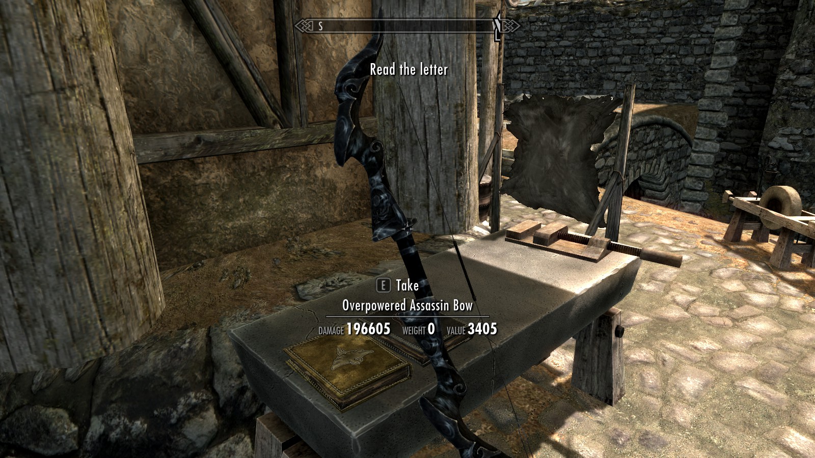 skyrim overpowered weapons mod