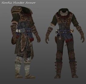 Nordic Hunter Light Armor The Elder Scrolls Mods Wiki Fandom