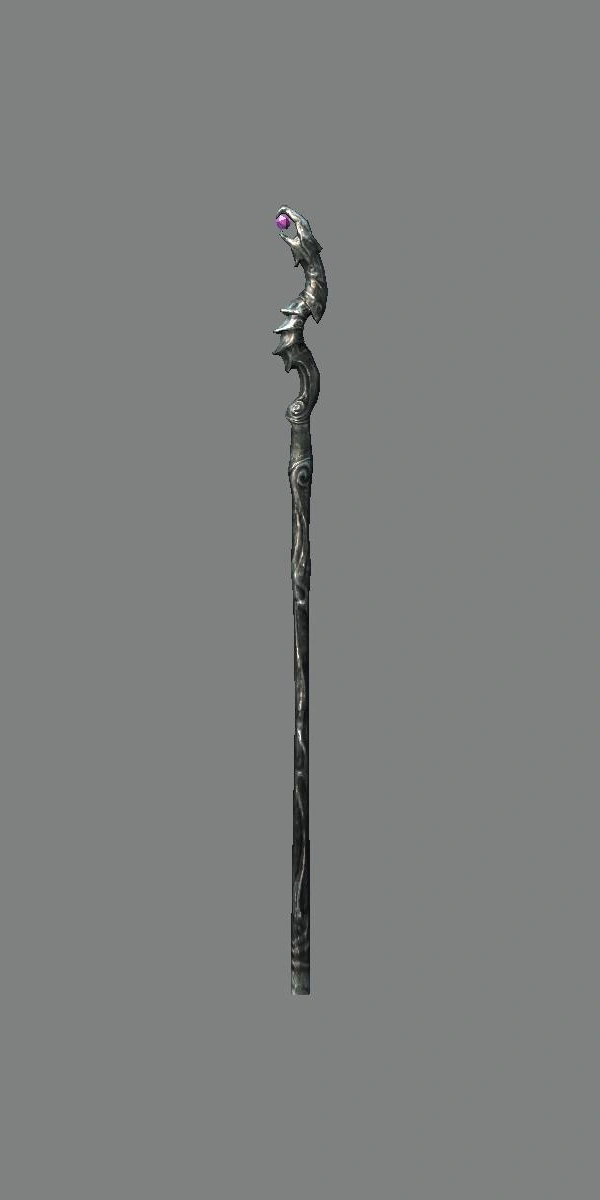 Silver Battle Staff The Elder Scrolls Mods Wiki FANDOM powered by Wikia