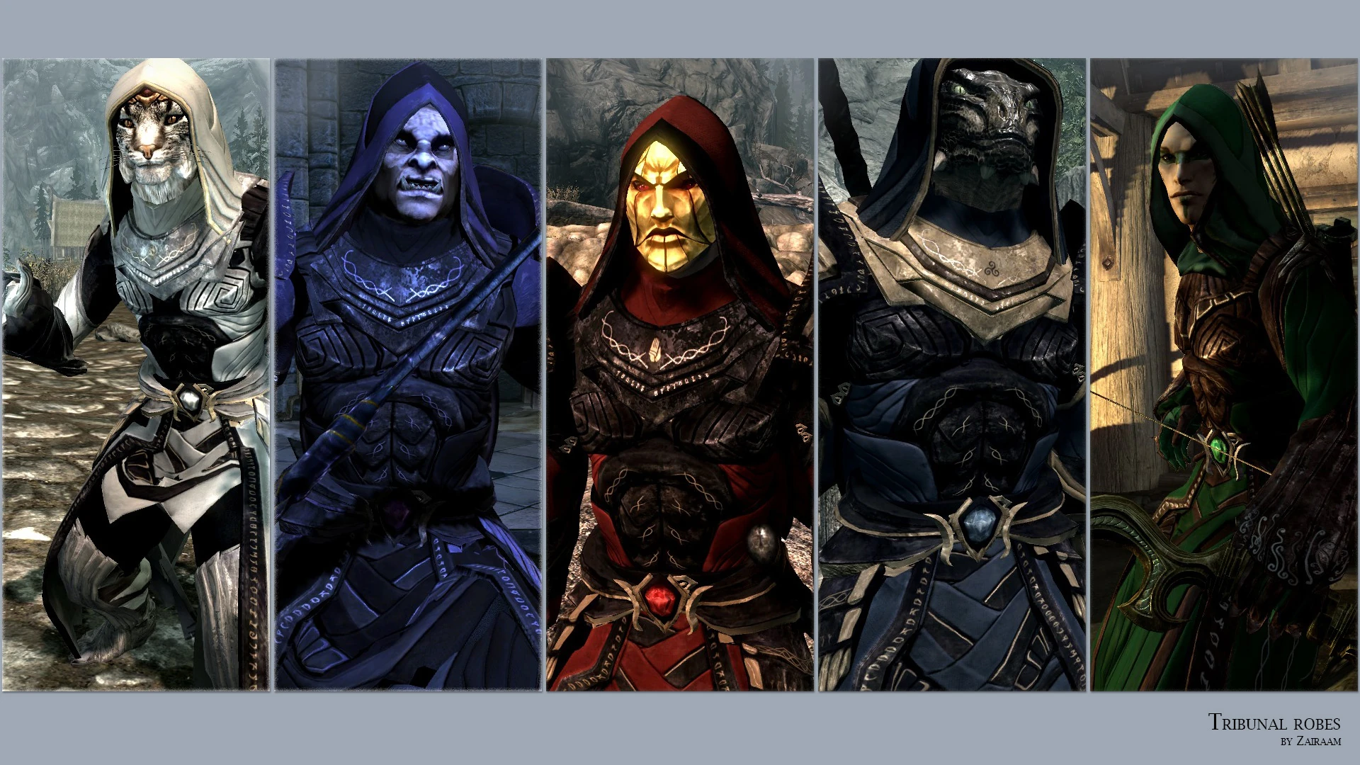 Tribunal Robes and Masks The Elder Scrolls Mods Wiki FANDOM powered