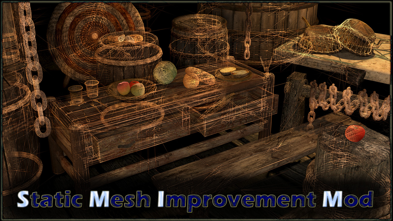 скачать static mesh improvement mod Static mesh improvement mod s. T. E. P. Project wiki.
