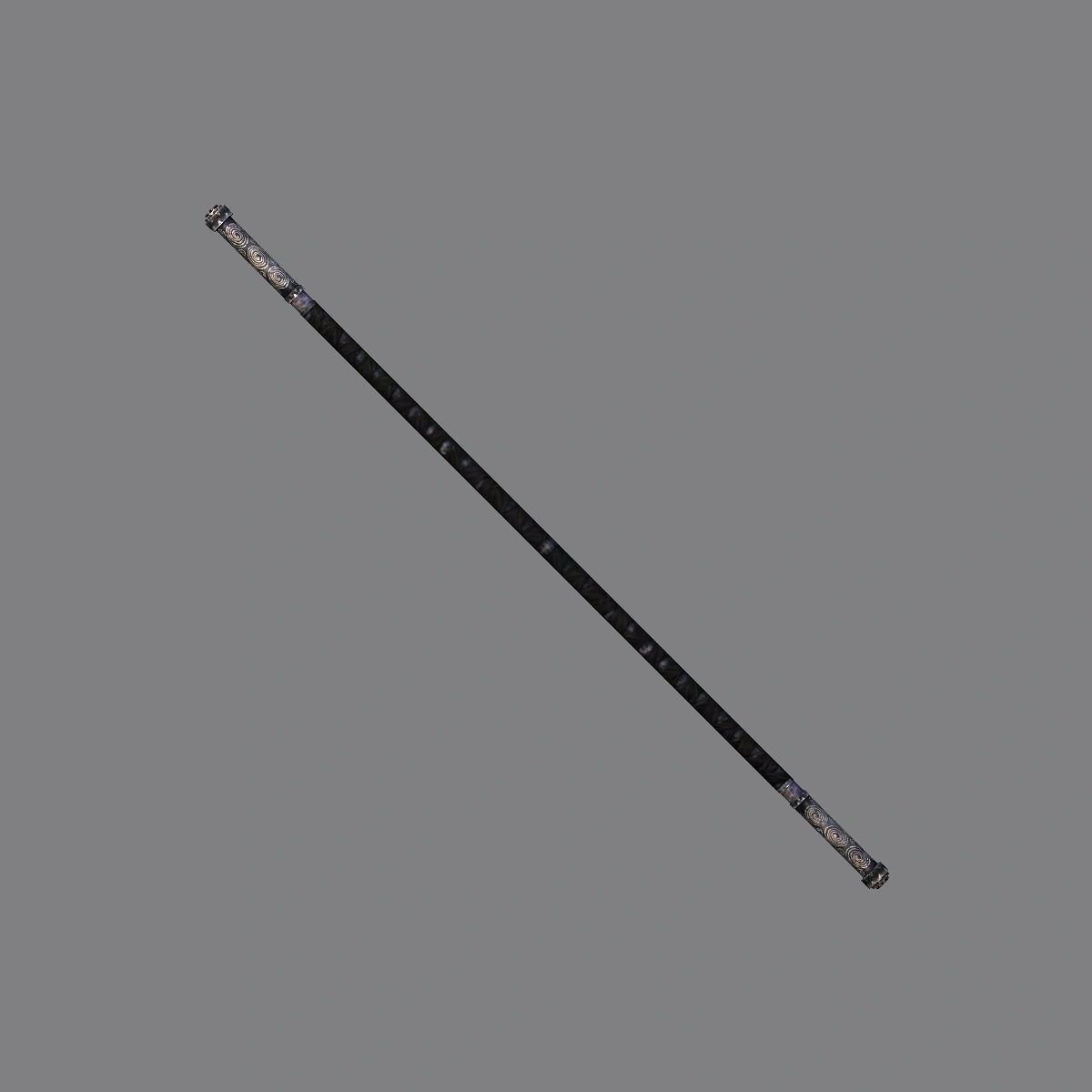 Ebony Quarterstaff The Elder Scrolls Mods Wiki Fandom