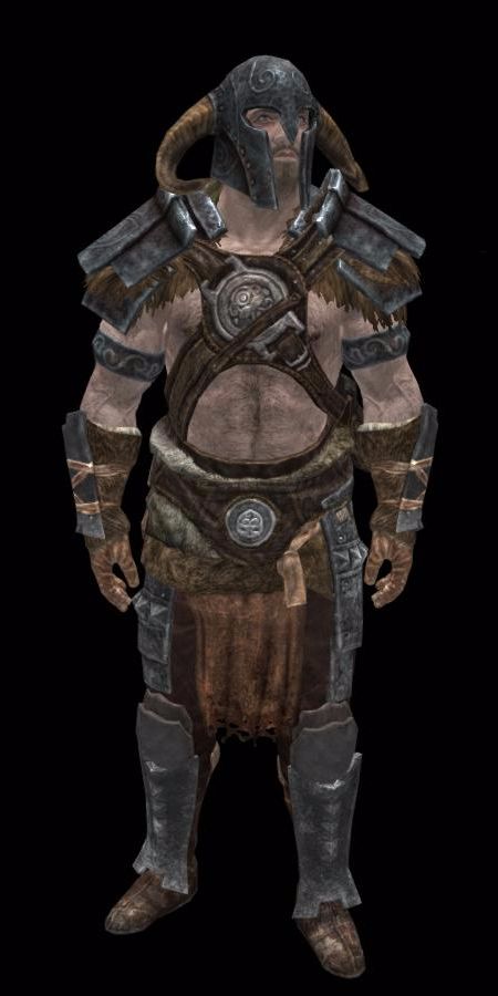 skyrim barbarian armor mod