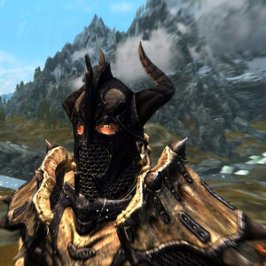 Dragonbone Ebonsteel Armor Immersive Armors The Elder Scrolls Mods Wiki Fandom