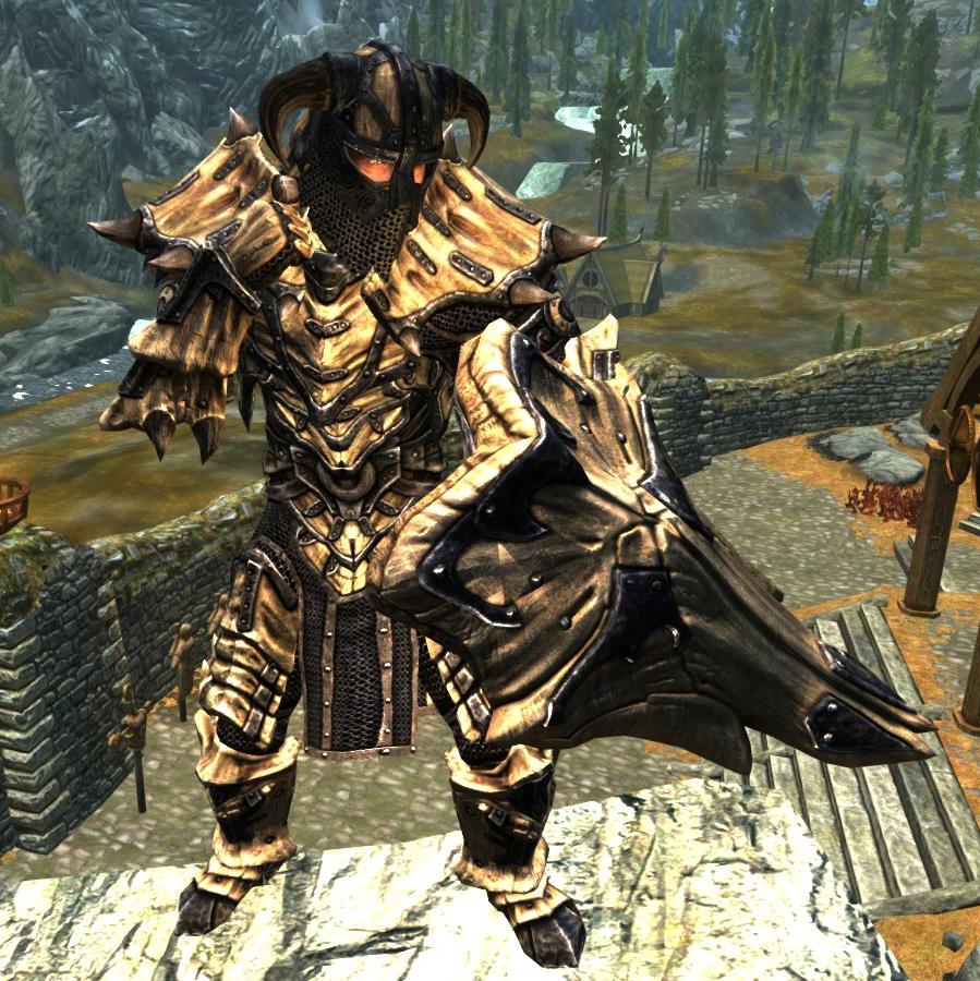 skyrim male light armor mods