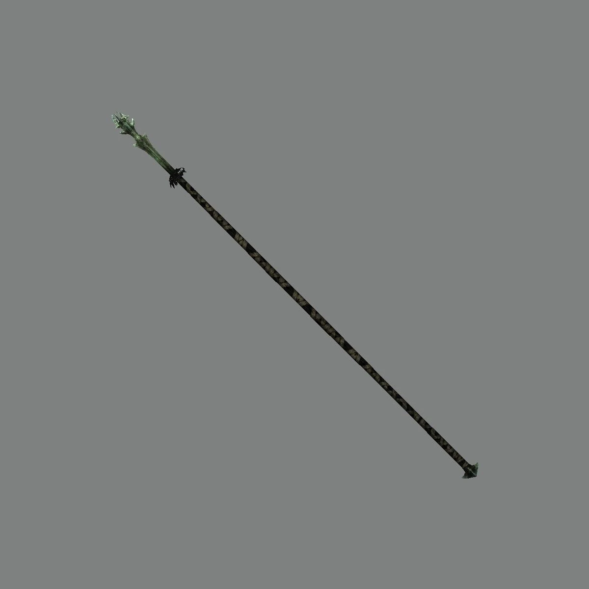 Orcish Quarterstaff (Immersive Weapons) The Elder Scrolls Mods Wiki FANDOM powered by Wikia