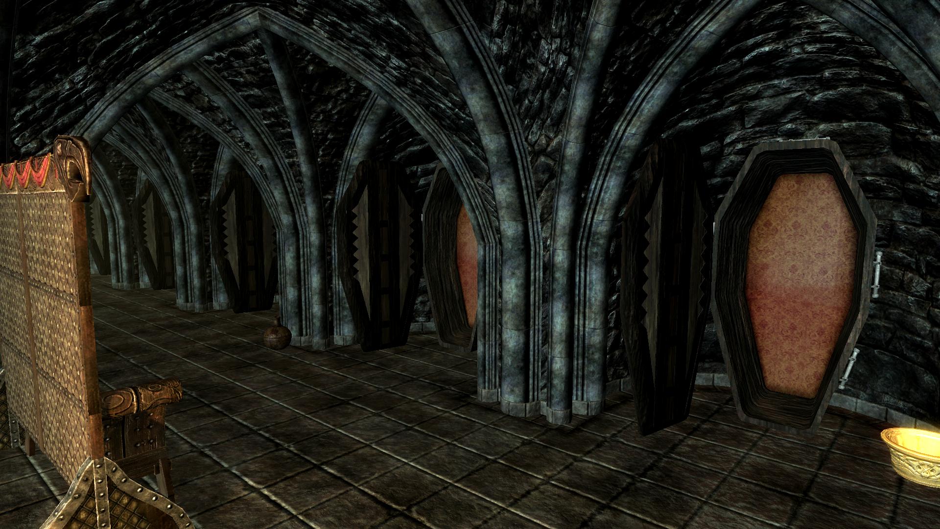 Скайрим лаборатория Валерики. Гробы Skyrim Волкихар. Волкихар руины тайный ход. Кабинет Валерики скайрим дневник