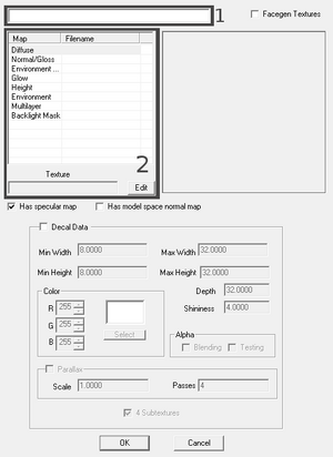 Import Textures Beispiel