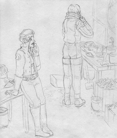 File:Gladys&ChrisLineart.png