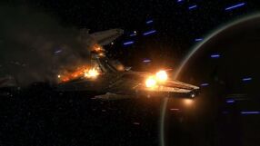 Resistance ships fire