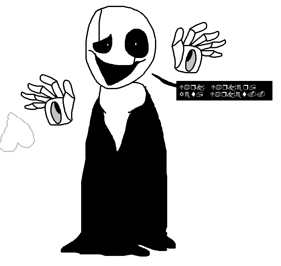 Gaster Hands Transparent