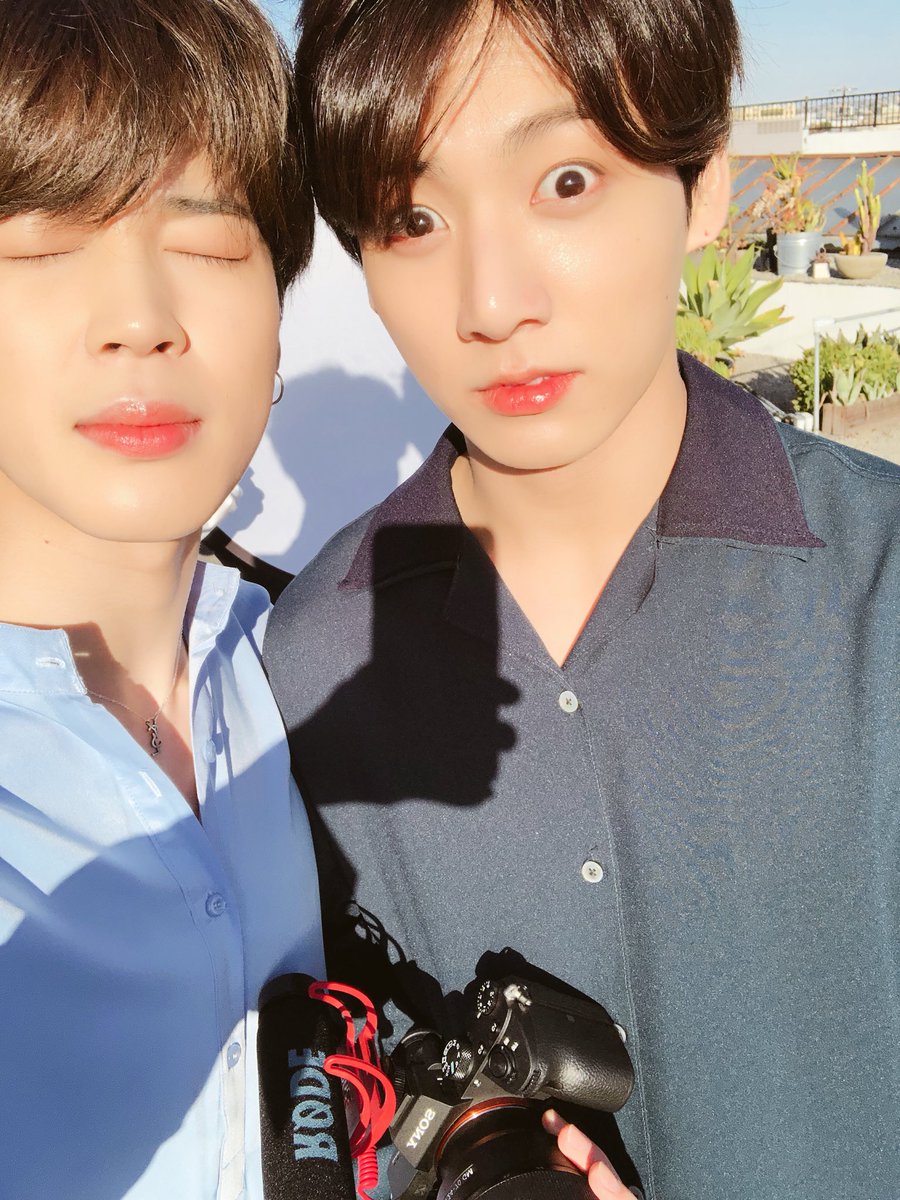 Image - Jimin and Jungkook Twitter June 21, 2018.jpg | BTS Wiki ...