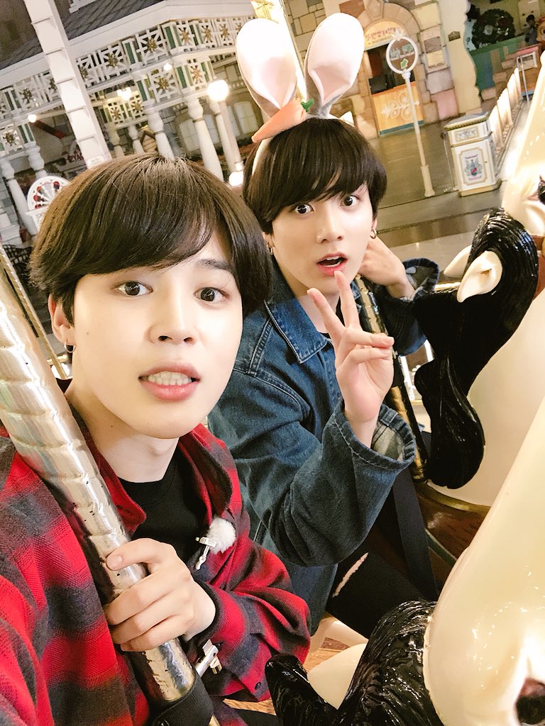 Image - Jimin and Jungkook Twitter May 4, 2018 (2).jpg | BTS Wiki