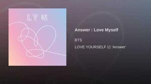 Answer Love Myself Bts Wiki Fandom Powered By Wikia - 