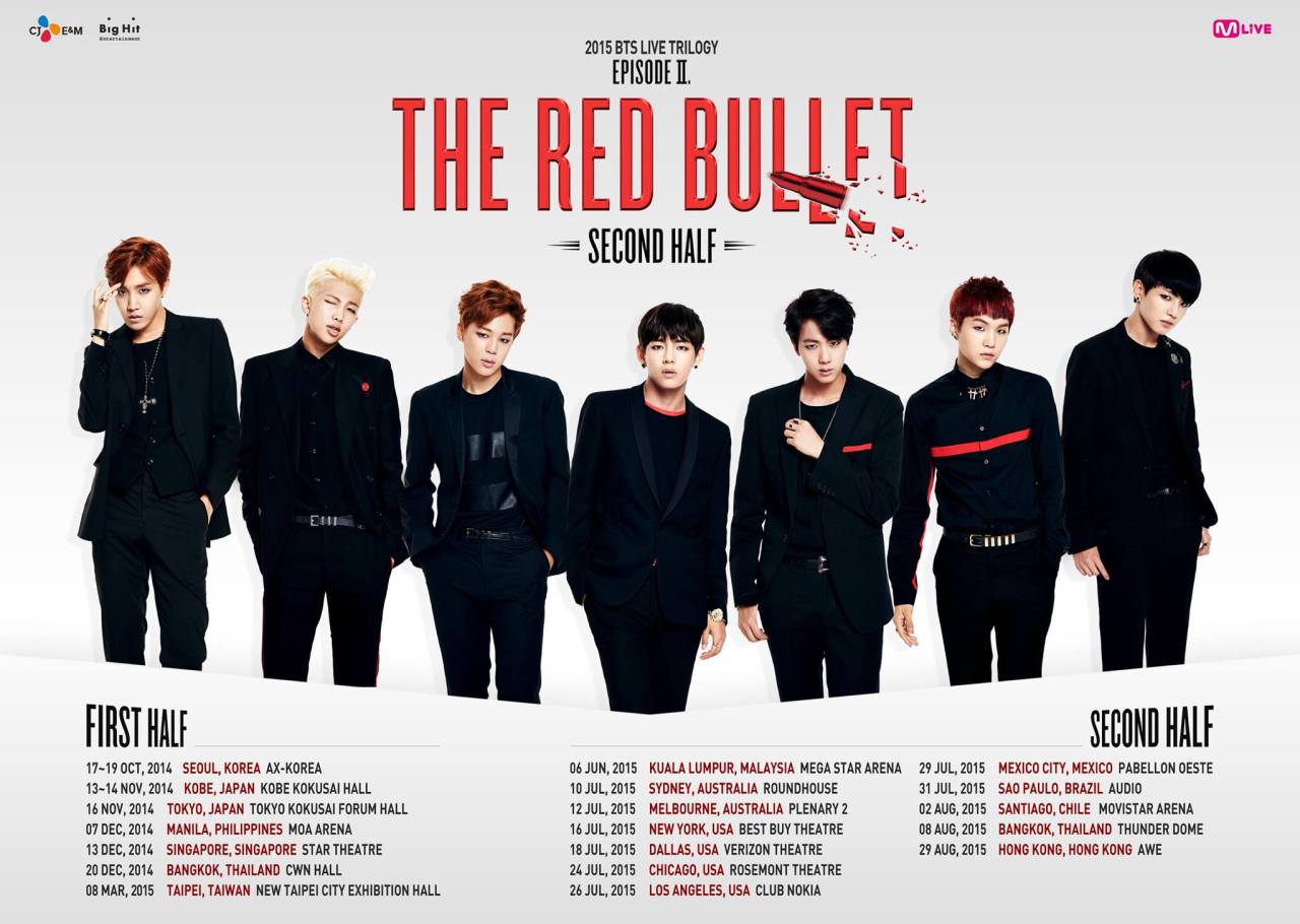 Resultado de imagen para BTS Live Trilogy Episode II: The Red Bullet